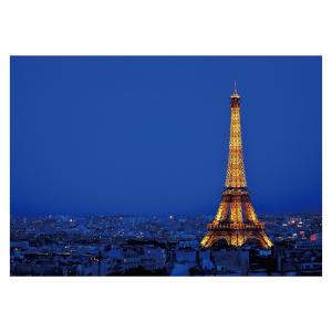 レビュー高評価の商品 パリ フランス エッフェル塔 高級 オシャレ 街並み 風景 夜景 写真 グッズ 雑貨 海外 A1 ポスター 大 アート フォト パネル キャンバス その他 Labelians Fr