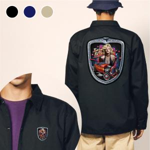 ピンナップガール Hot rod LASTSTOP コーチジャケット ホットロッド 