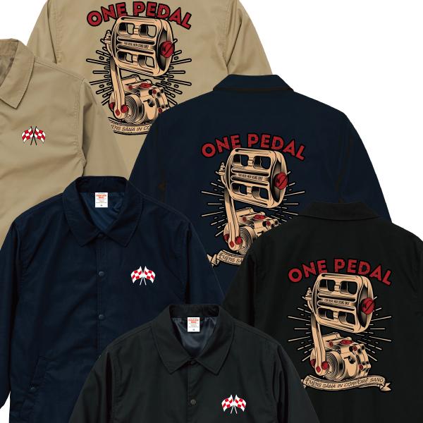 ONE PEDAL コーチジャケット キックオンリー バイカー バイク ロック チョッパー ストリー...