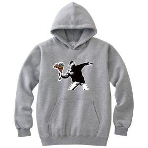 Banksy バンクシー パーカー Love ...の詳細画像3