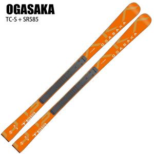 オガサカ スキー板 2025 OGASAKA TC-S + SR585 ティーシー TC 板単品 プレート付 24-25｜moriyamasports