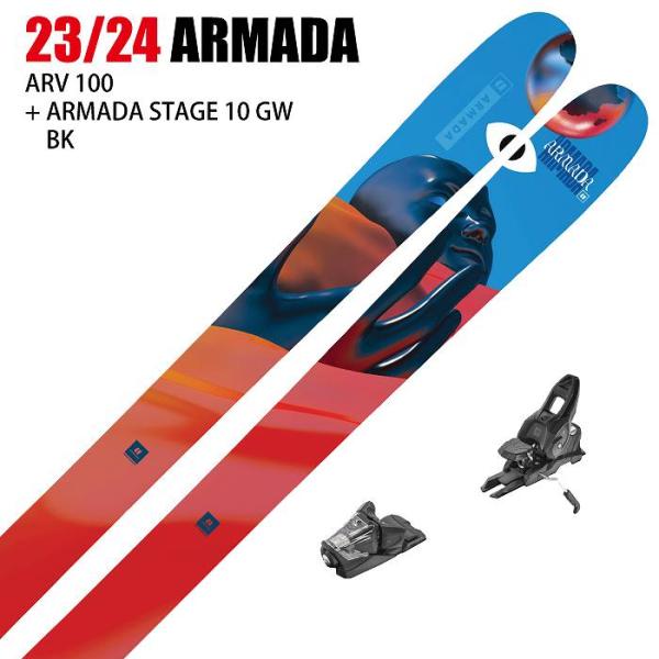 [スキー2点セット]アルマダ スキー板 2024 ARMADA ARV 100 + 24 ARMAD...