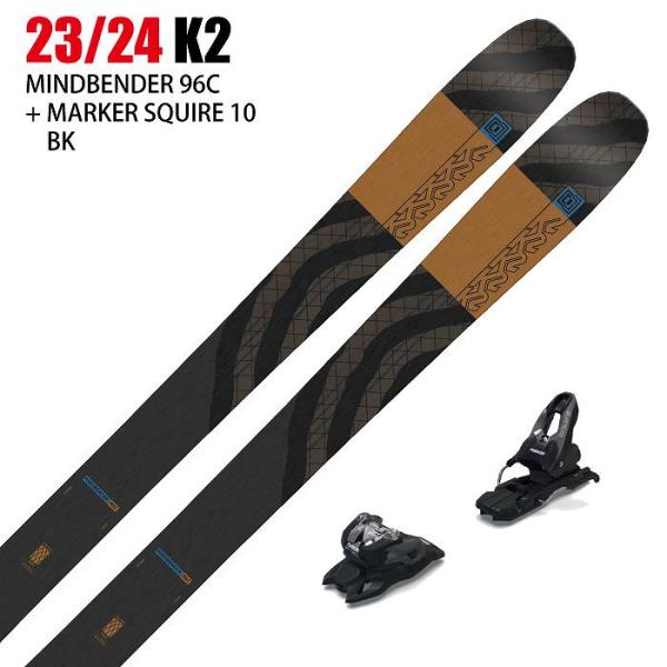 [スキー2点セット]ケーツー スキー板 2024 K2 MINDBENDER 96 C + 24 M...