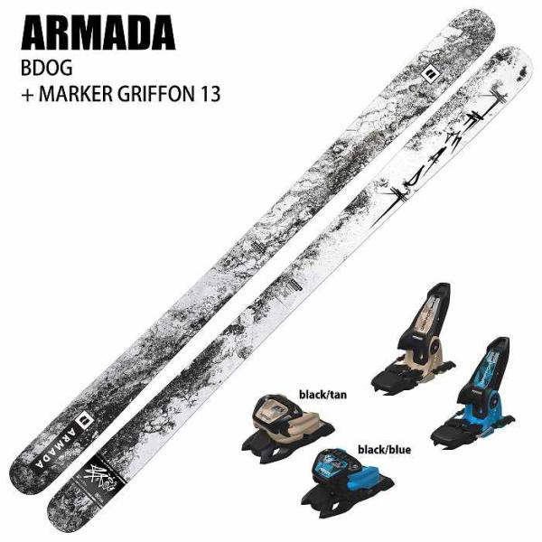 [スキー2点セット]アルマダ スキー板 2025 ARMADA BDOG + 25 MARKER G...