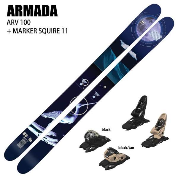 [スキー2点セット]アルマダ スキー板 2025 ARMADA ARV 100 + 25 MARKE...