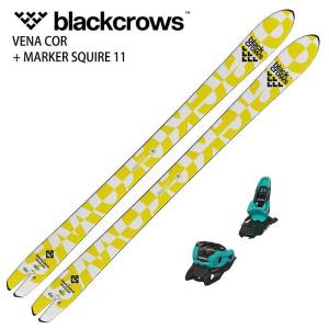 [特典付][スキー2点セット]ブラッククロウズ スキー板 2027 BLACK CROWS VENA COR + MARKER SQUIRE 11 オールマウンテン ビンディングセット 26-27