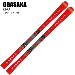 オガサカ スキー板 2025 OGASAKA KS-AP/RD + PRD 12 GW ケオッズ KEO'S ビンディングセット 24-25｜moriyamasports