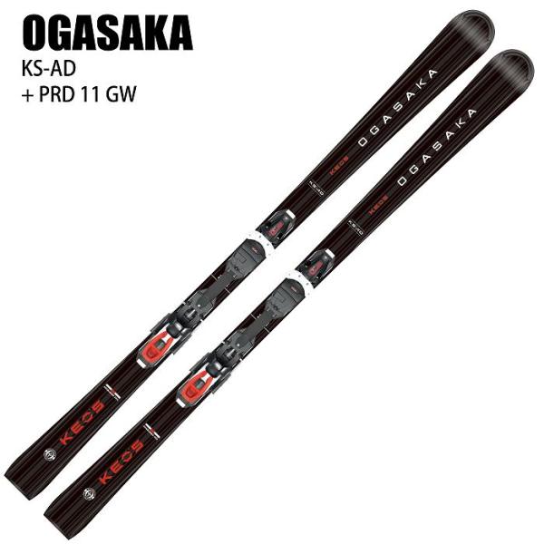 オガサカ スキー板 2025 OGASAKA KS-AD/BK + PRD 11 GW ケオッズ K...