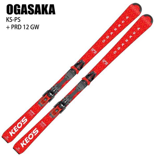 オガサカ スキー板 2025 OGASAKA KS-PS/RD + PRD 12 GW ケオッズ K...