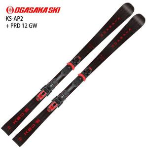 [特典付]オガサカ スキー板 2027 OGASAKA KS-AP2/BK + PRD 12 GW ケオッズ KEO'S デモ 基礎 オールラウンド ビンディングセット 26-27