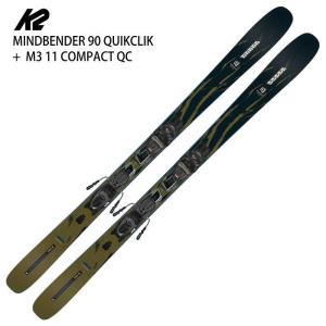 [特典付]ケーツー スキー板 2027 K2 MINDBENDER 90 QUIKCLIK + M3 11 COMPACT QC マインドベンダー オールマウンテン ビンディングセット 26-27