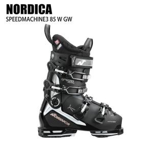 ノルディカ スキーブーツ 2025 NORDICA SPEEDMACHINE 3 85 W GW BK/W/PK スピードマシーン グリップウォークソール 24-25｜moriyamasports