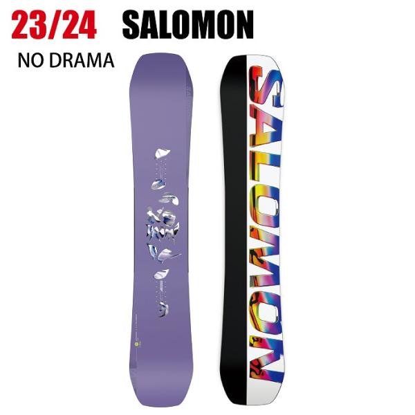 2024 SALOMON サロモン NO DRAMA ノードラマ  23-24 レディース ボード板...