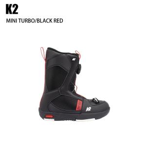 2023 K2 ケイツー MINI TURBO ミニターボ BLACK 22-23 キッズ ジュニア ブーツ スノーボード