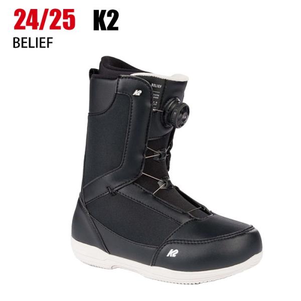 2025 K2 ケーツー BELIEF ベリーフ BLACK  24-25 レディース スノーボード...