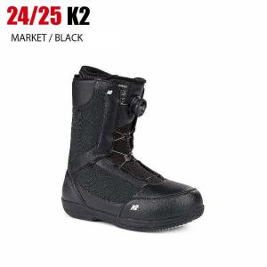 2024 K2 ケーツー MARKET マーケット BLACK  23-24  スノーボード ブーツ｜moriyamasports