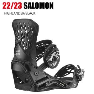 2023 SALOMON サロモン HIGHLANDER ハイランダー BLACK  22-23  スノーボード ビンディング バインディング