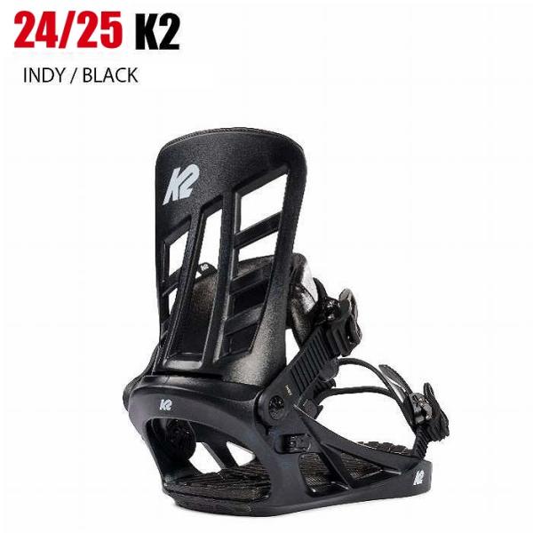 2025 K2 ケーツー INDY インディー BLACK  24-25  スノーボード ビンディン...