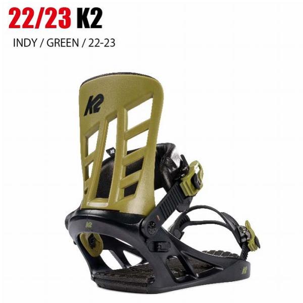 2023 K2 ケーツー INDY インディー GREEN  22-23  スノーボード ビンディン...