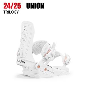 2025 UNION ユニオン TRILOGY トリロジー WHITE 24-25 レディース スノーボード ビンディング バインディング｜moriyamasports