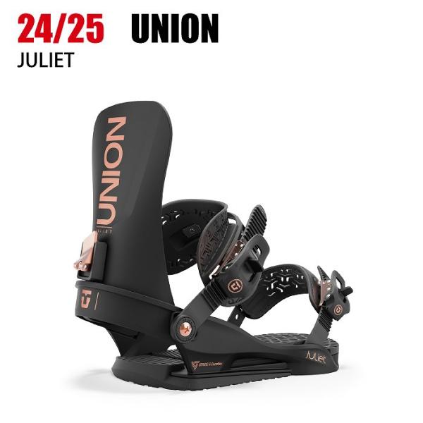 2025 UNION ユニオン JULIET ジュリエット BLACK 24-25 レディース スノ...