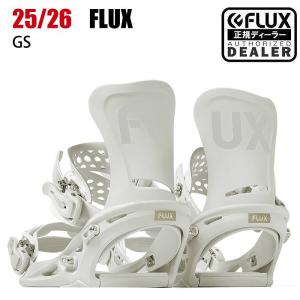 2026 FLUX フラックス GS ジーエス WHITE 25-26 レディース スノーボード ビンディング バインディング