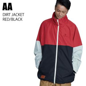 AA ダブルエー ウェア DIRT JACKET 21-22 RED/BLACK メンズ ジャケット