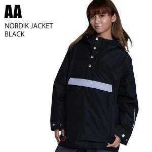 AA ダブルエー ウェア NORDIK JACKET 21-22 BLACK レディース