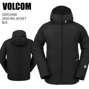 VOLCOM ボルコム G0452408 2836 INS JACKET BLK 23-24 ボードウェア メンズ ジャケット スノーボード｜moriyamasports