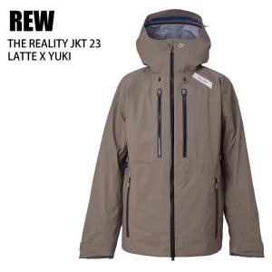 REW アールイーダブリュ REALITY JKT LATTExYUKI 24-25 ボードウエア ユニセックス ジャケット GORE-TEX ゴア スキー｜moriyamasports