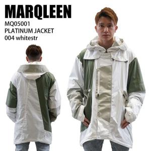スノーボード MARQLEEN PLATINUMJACKET white bandamna MARQLEEN PLATINUMJACKET white bandamna