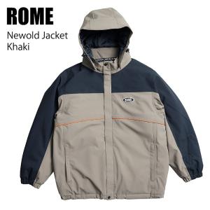 ROME ローム NEWOLD JACKET KHAKI 24-25 ウエア メンズ ジャケット スノーボード｜モリヤマスポーツ Yahoo!店
