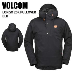 VOLCOM ボルコム LONGO 20K PULLOVER BLK 24-25 ウエア ユニセックス ジャケット スキー スノーボード G0652511