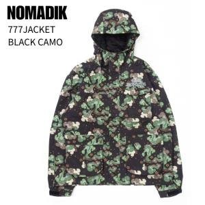 NOMADIK ノマディック 777 JACKET スリーセブンジャケット BLACK CAMO スノーボード ウェア 26-27