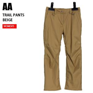 AA（ダブルエー） ウェア TRAIL PANTS 22-23 KHAKI レディース パンツ