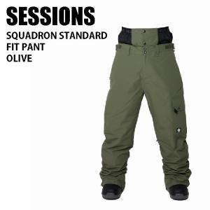 SESSIONS セッションズ SQUADRON PANT OLIVE 23-24 ボードウェア
