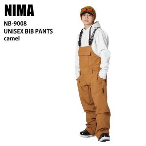 NIMA ニーマ NB-9010 ビブパンツ 84キャメル 23-24 ボードウェア