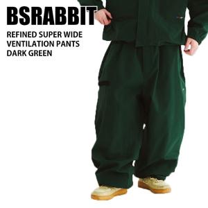bsrabbit パンツ BSRABBIT ビーエスラビット スノーボード ウェア パンツ ユニ