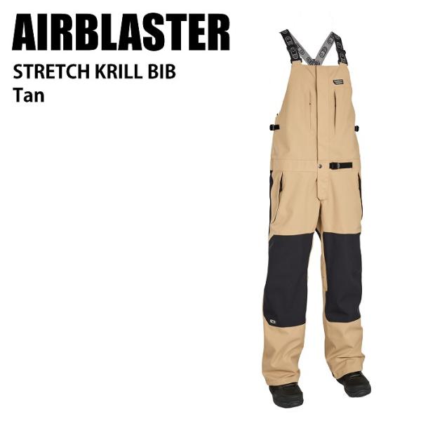 AIRBLASTER エアブラスター Stretch Krill Bib Tan 24-25 ウエア...