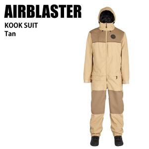 AIRBLASTER エアブラスター Kook Suit Tan 24-25 ウエア メンズ つなぎ 上下セット スノーボード エアブラ｜moriyamasports