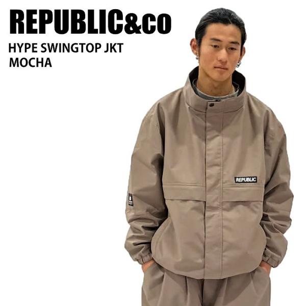 REPUBLIC&amp;CO リパブリック HYPE SWING TOP JACKET Mocha 24-...