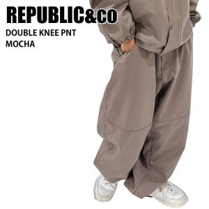 ◎ 24-25 REPUBLIC DOUBLE KNEE PANT リパブリック スノボウェア