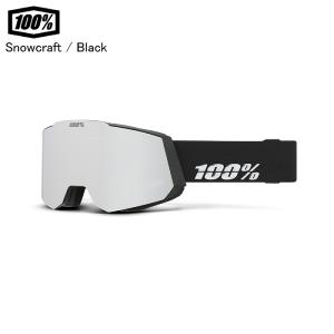100% ワンハンドレッド SNOWCRAFT XL BLACK スノークラフトエックス