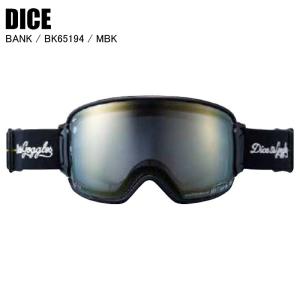 BANK DICE ダイス バンク ゴーグル MIT調光 ゴールドミラー レンズ