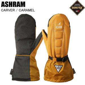ASHRAM アシュラム CARVER カーバー CARAMEL スキー スノーボード グローブ ゴアテックス ミトン ケブラー ASHRAMグローブ