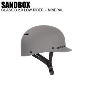 SANDBOX サンドボックス 4SCLOW-MNRL CLASSIC 2.0 LOW RIDER MINERAL スノーボード サンドボックスヘルメット｜moriyamasports