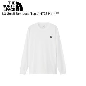 THE NORTH FACE ノースフェイス NT32441 L/S Small Box Logo T W ロングスリーブ 長袖 ロンティ ロンT ノースフェイス長袖｜moriyamasports