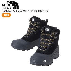 THE NORTH FACE ノースフェイス NFJ02370 K Chilkat V Lace WP KK ジュニア スノーブーツ スノトレ ブーツ｜moriyamasports