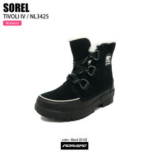 SOREL ソレル TIVOLI IV W ティボリIV NL3425 ０１０　ＢＬＡＣＫ その他小物 スノトレ｜moriyamasports