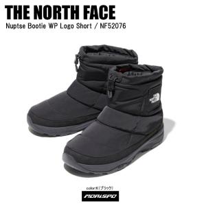 THE NORTH FACE ノースフェイス NUPTSE BOOTIE WP LOGO SHORT ヌプシブーテゥーウォータープルーフロゴショート NF52076 ブラック